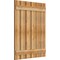 Ekena Millwork Spaced Board-n-Batten Shutters, Rough Sawn Western Red Cedar, 34 3/4W x 44H, PR RBS06S35X044RWR - alternate 2
